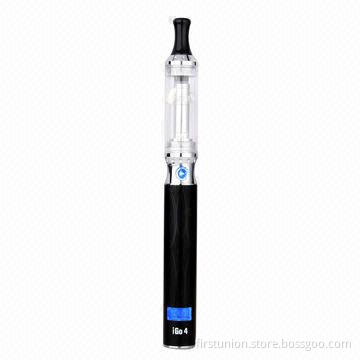 E-cigarettes with LED Display, Can Use Newest Atomizers CE6 and CE4, OEM/ODM Orders Welcomed